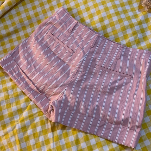 EUC TWILL BANANA REPUBLIC HIGH-RISE SHORTS - Picture 8 of 12